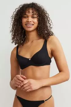 Мягкий бюстгальтер H&amp;M, черный
