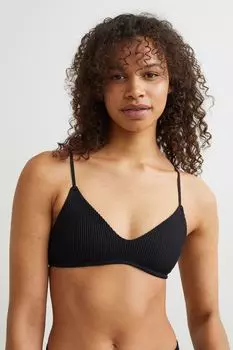 Мягкий бюстгальтер H&amp;M, черный