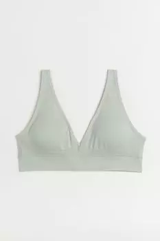 Мягкий бюстгальтер H&amp;M, светло-бирюзовый