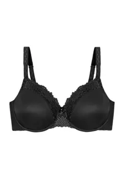 Мягкий бюстгальтер Ladyform на косточках, кружевной, однотонный, женский Triumph, цвет Faded Denim