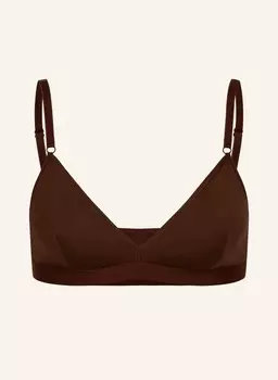 Мягкий бюстгальтер мерле erlich textil, коричневый