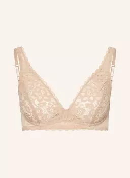 Мягкий бюстгальтер natural comfort lace CALIDA, бежевый