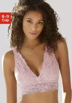 Мягкий бюстгальтер Nuance, удлиненная форма, без косточек, сексуальное нижнее белье, розовый