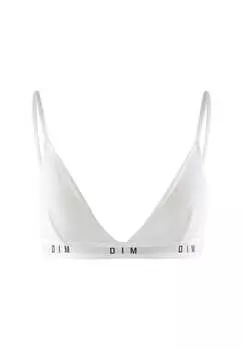 Мягкий бюстгальтер оригинал треугольник Dim, белый