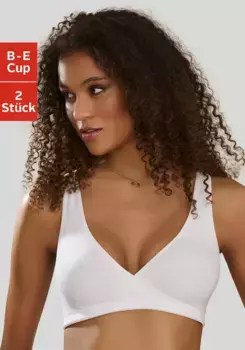 Мягкий бюстгальтер Petite Fleur, белый