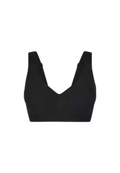 Мягкий бюстгальтер с мягкой подкладкой невидимый LINGADORE, черный