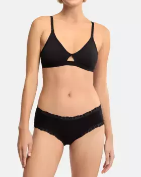 Мягкий бюстгальтер Speidel простого дизайна, черный