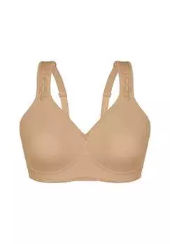 Мягкий бюстгальтер-спейсер с красивой вышивкой Sassa, цвет comfort skin