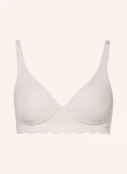 Мягкий бюстгальтер zero microfibre Sloggi, бежевый