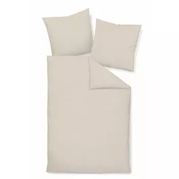 Мягкий чехол на подушку из жатого хлопка Janine Mako Kl.K. 40x40 1 шт. ФОРТЕПИАНО 125-037-600 натуральный Original Janine