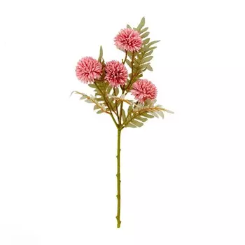 Мягкий искусственный цветок Q-Art - розовый