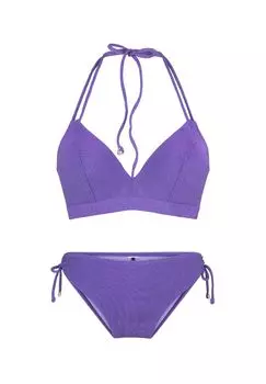Мягкий комплект бикини с треугольными чашечками LINGADORE, цвет Violet