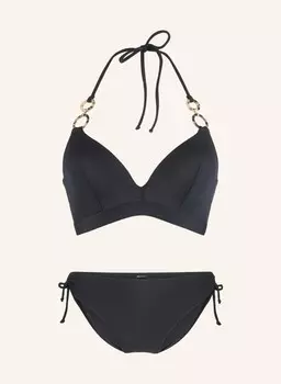 Мягкий комплект бикини с треугольными чашечками Lingadore, черный
