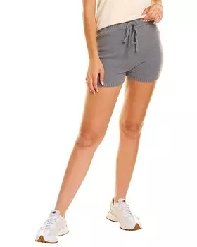 Мягкий короткий свитер James Perse Baby, серый