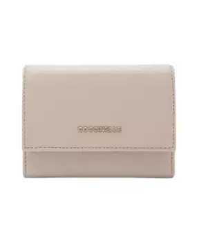 Мягкий кошелек металлик. Coccinelle, розовый