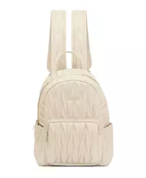 Мягкий кожаный рюкзак Kazar, бежевый