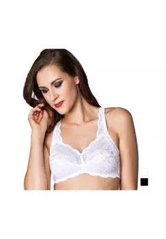 Мягкий кружевной бюстгальтер Miss Perfect, белый