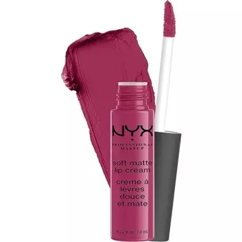 Мягкий матовый крем для губ №18 Прага 8мл, Nyx Professional Makeup