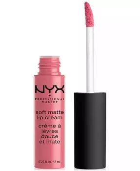 Мягкий матовый крем для губ Nyx Professional Makeup, цвет Stockholm (mid-tone beige pink)