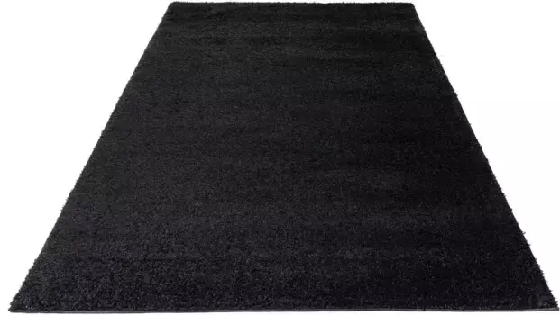 Мягкий мохнатый ковер Bruno Banani, прямоугольный, тканый, однотонный, особенно мягкий и приятный 200х200 см, цвет anthrazit