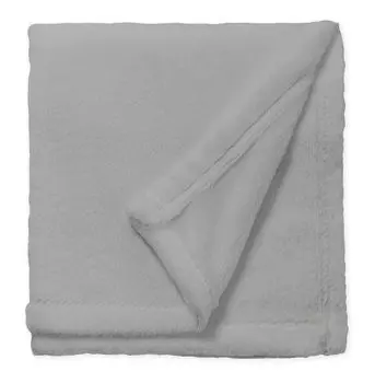 Мягкий плед пушистый 230х270 см синий приятный теплый покрывало флисовый плед One-Home, серый