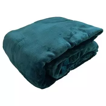 Мягкий плед с вафельной структурой и бахромой зеленый 150х200см Haus und Deko