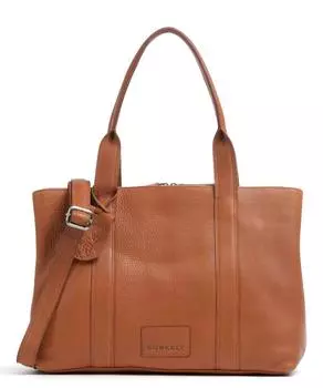 Мягкий портфель Skylar 13 дюймов из зерненой кожи Burkely, коричневый