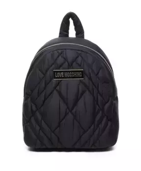 Мягкий рюкзак с регулируемыми лямками. Love Moschino, черный
