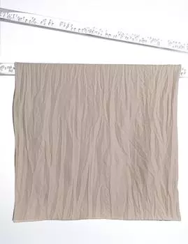 Мягкий шарф-краш песочный Kayra