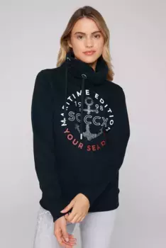 Мягкий свитер SOCCX, синий