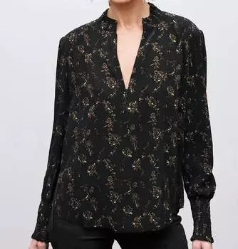 Мягкий топ с узором пейсли на персидском языке Go by Go Silk, цвет persian