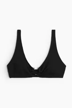 Мягкий верх бикини H&M, черный