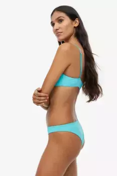 Мягкий верх купальника H&M, бирюзовый