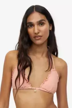 Мягкий верх купальника H&M, розовый