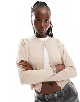 Мягкий вязаный кардиган кремового цвета Daisy Street