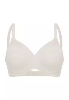 Мягкий женский бюстгальтер с плоскими швами без косточек Weftloc felina, цвет Champagner