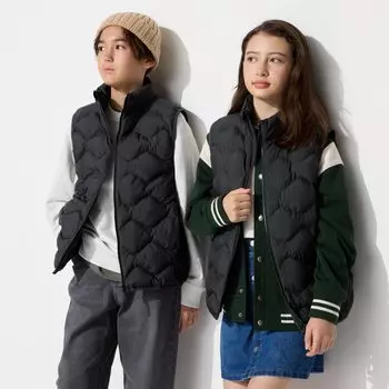 Мягкий жилет UNIQLO, черный