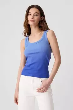 Мягкий жилет в рубчик Gap, синий