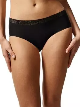 Мягкое эластичное хипстерское кружево Chantelle, черный