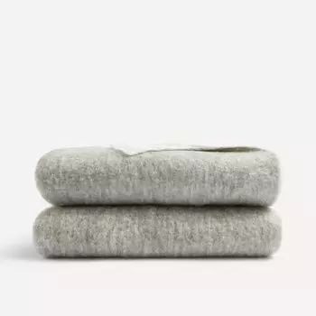 Мягкое декоративное одеяло El Corte Ingls, серый