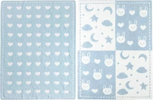 Мягкое детское одеяло Kid Nation Hearts из синели