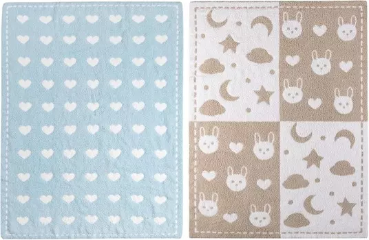 Мягкое детское одеяло Kid Nation Hearts из синели