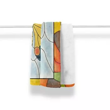Мягкое фланелевое флисовое одеяло ABAKUHAUS Butterflies, Frame Spring Garden, уютный плюш для использования в помещении и на улице, 125 x 175 см, разноцветное