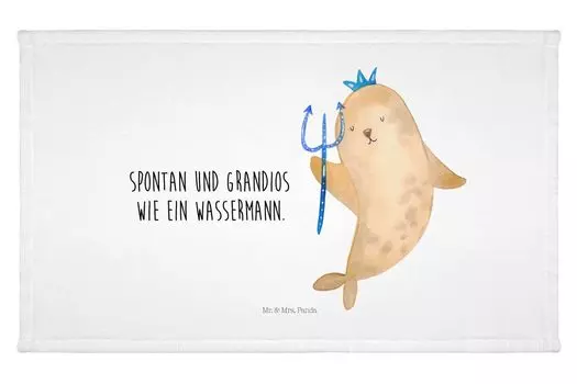 Мягкое фланелевое флисовое одеяло для детского сада ABAKUHAUS, милая выдра в мультяшном стиле с декоративными водорослями и кораллами в голубой воде, 175 x 230 см, разноцветная Mr. & Mrs. Panda, белый