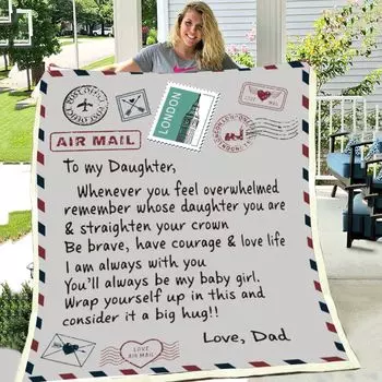 Мягкое фланелевое покрывало 150х200 см антрацит Stuttg, мультиколор