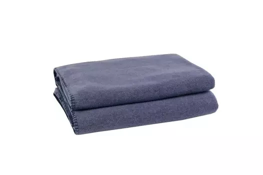 Мягкое флисовое одеяло Zoeppritz 103291, индиго 160 x 200 см, синий
