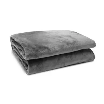 Мягкое одеяло SWANEW, флисовое одеяло, пушистое одеяло, теплое, очень мягкое, 130 х 170 см, черный
