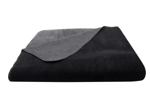 Мягкое одеяло Zollner, черный