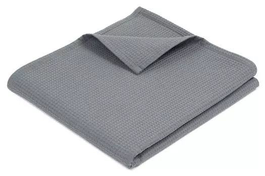 Мягкое одеяло Zollner, серый