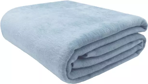 Мягкое одеяло Zollner, светло-синий